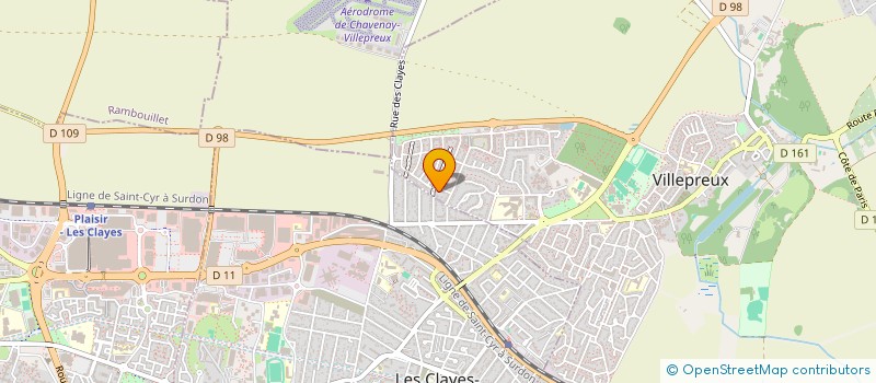 localisation de l'entreprise MONSIEUR AMINE ELOUALID ELALAOUI  VILLEPREUX