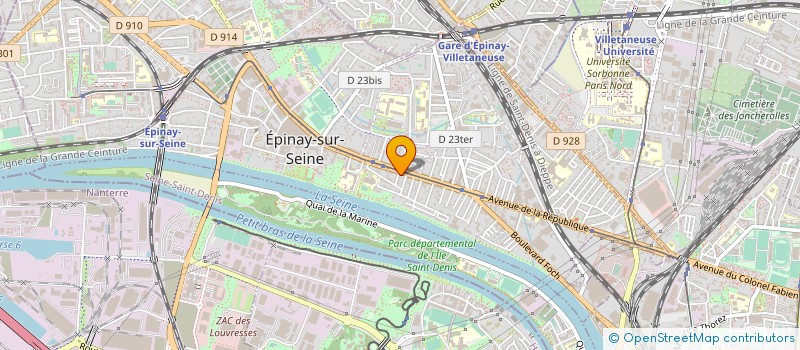localisation de l'entreprise MONSIEUR AMINE ESSAIDI à EPINAY-SUR-SEINE