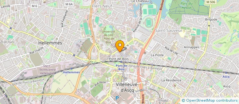 localisation de l'entreprise MONSIEUR AMINE EZZOUBAEIRI à VILLENEUVE-D'ASCQ