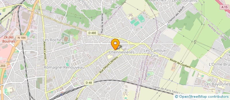 localisation de l'entreprise MONSIEUR AMINE FADEL  CONFLANS-SAINTE-HONORINE