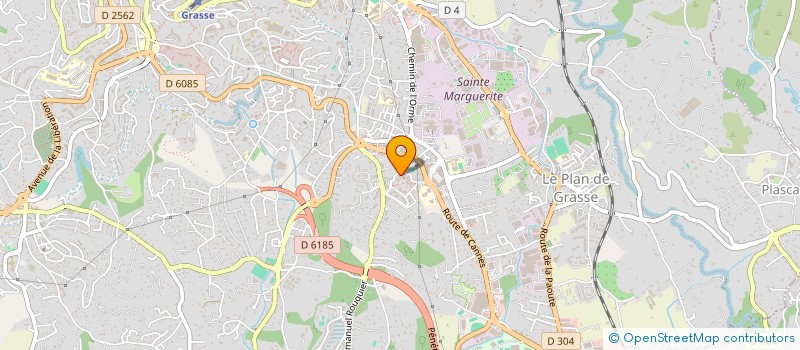localisation de l'entreprise MONSIEUR AMINE FADHLAOUI à GRASSE