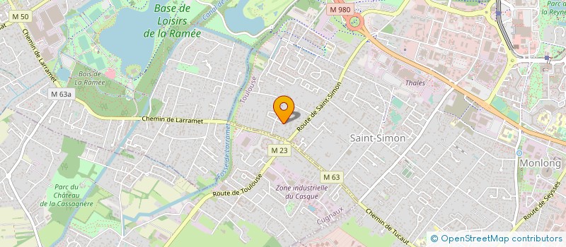 localisation de l'entreprise MONSIEUR AMINE FADIL  TOULOUSE