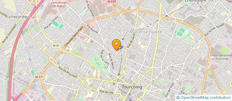 localisation de l'entreprise MONSIEUR AMINE FADLOUN  TOURCOING