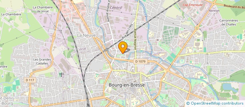 localisation de l'entreprise MONSIEUR AMINE FAJRY  BOURG-EN-BRESSE