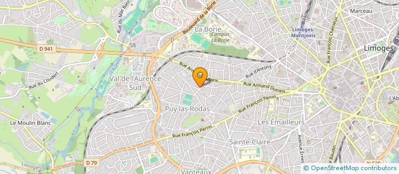 localisation de l'entreprise MONSIEUR AMINE FATMI à LIMOGES