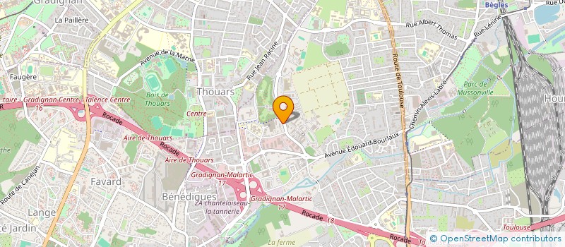 localisation de l'entreprise MONSIEUR AMINE FELK  VILLENAVE-D'ORNON