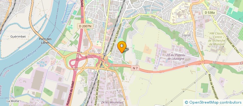 localisation de l'entreprise MONSIEUR AMINE FERDJOUKH  VALENCE