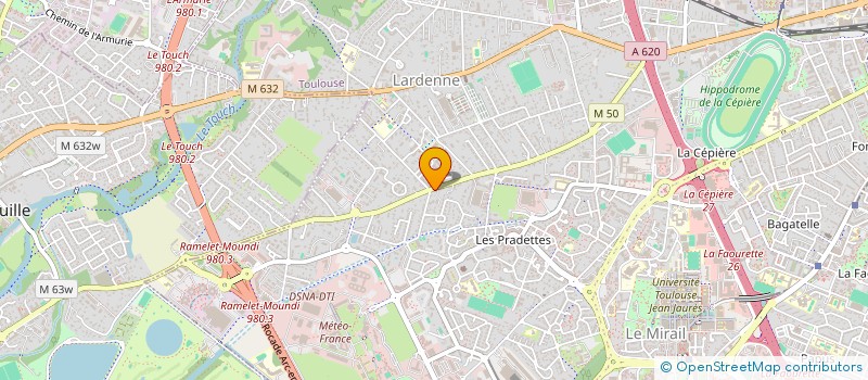 localisation de l'entreprise MONSIEUR AMINE FERHANE  TOULOUSE