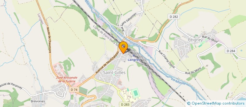 localisation de l'entreprise MONSIEUR AMINE FIKRI à LANGRES