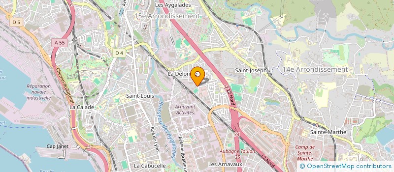 localisation de l'entreprise MONSIEUR AMINE FLIFLA  MARSEILLE