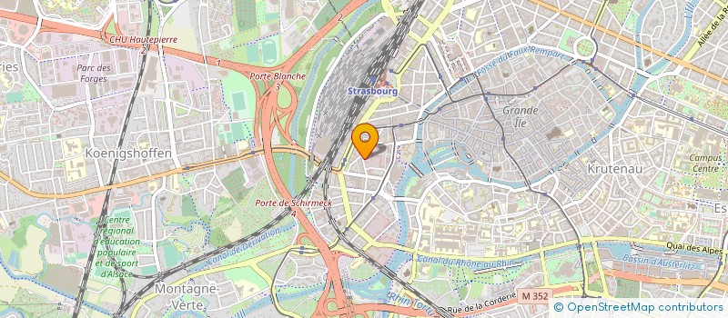 localisation de l'entreprise MONSIEUR AMINE FOFANA à STRASBOURG