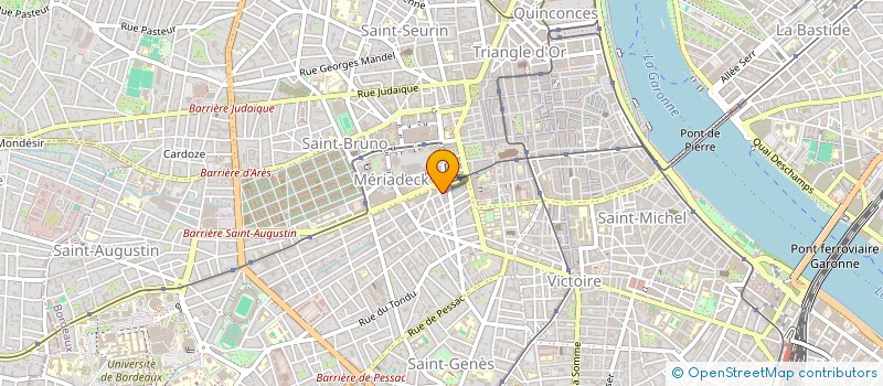 localisation de l'entreprise MONSIEUR AMINE GHARBI  BORDEAUX