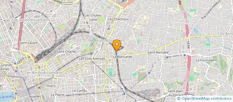 localisation de l'entreprise MONSIEUR AMINE GHODBANI à MARSEILLE