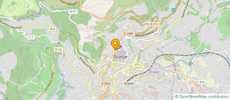 localisation de l'entreprise MONSIEUR AMINE GMIH à GRASSE