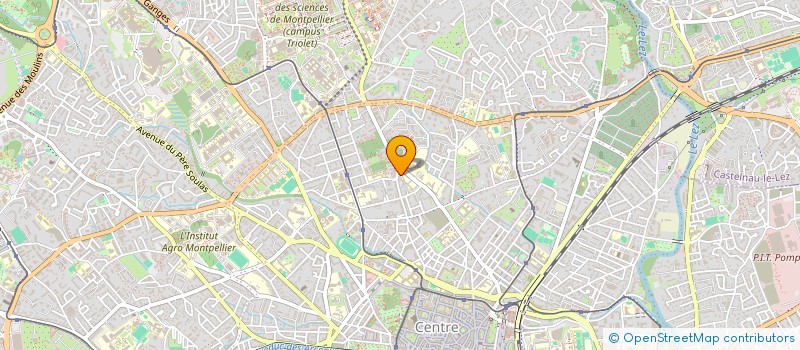 localisation de l'entreprise MONSIEUR AMINE GUELLATI à MONTPELLIER