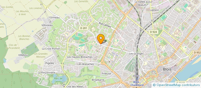 localisation de l'entreprise MONSIEUR AMINE GUELLIL à BLOIS
