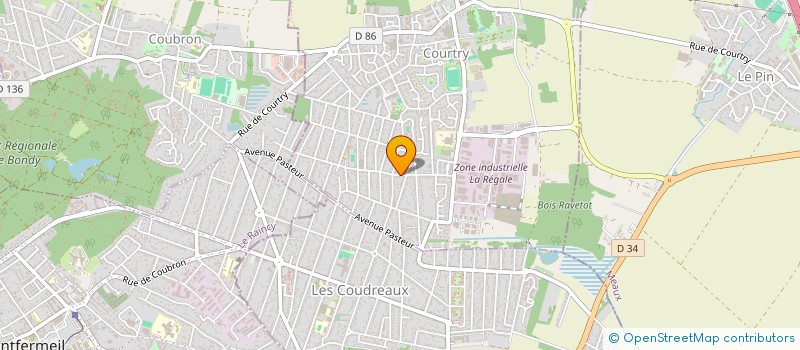 localisation de l'entreprise MONSIEUR AMINE HABRI à COURTRY