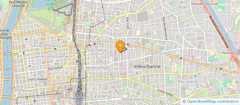 localisation de l'entreprise MONSIEUR AMINE HAJJI à VILLEURBANNE