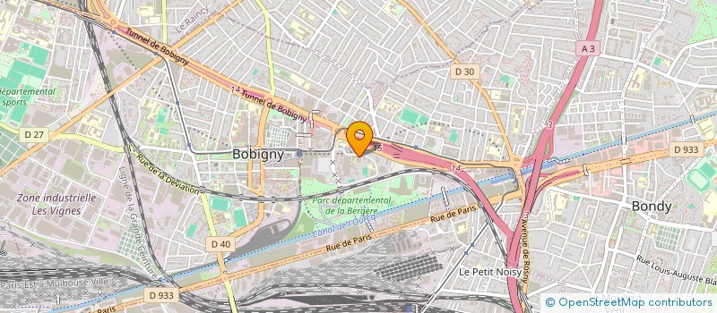 localisation de l'entreprise MONSIEUR AMINE HASSEN  BOBIGNY