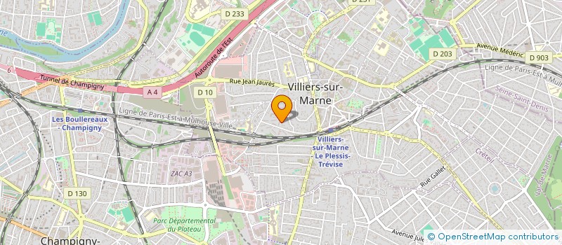 localisation de l'entreprise MONSIEUR AMINE HEMDANE  VILLIERS-SUR-MARNE