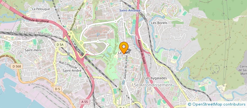 localisation de l'entreprise MONSIEUR AMINE HMAIDI à MARSEILLE