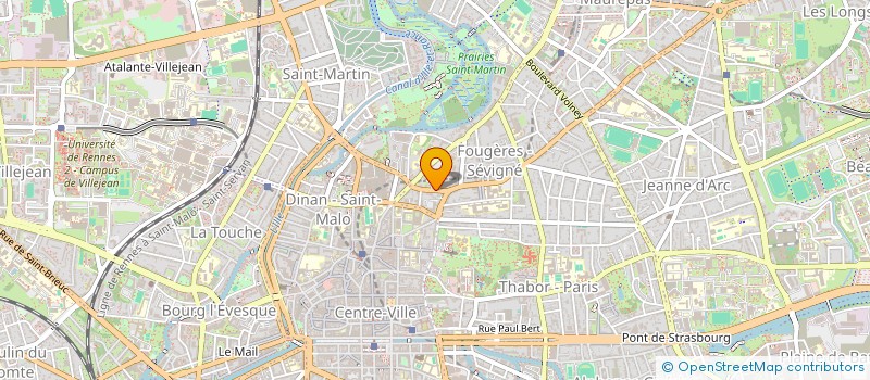 localisation de l'entreprise MONSIEUR AMINE HOSSINI  RENNES