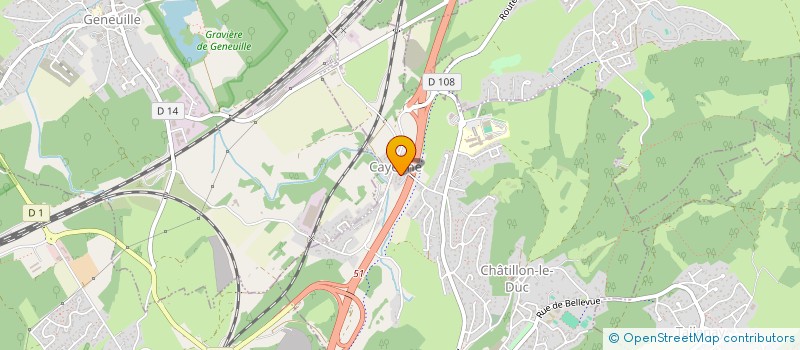 localisation de l'entreprise MONSIEUR AMINE JALAL  CHATILLON LE DUC