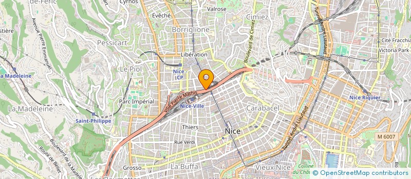 localisation de l'entreprise MONSIEUR AMINE JAOUDALLAH  NICE