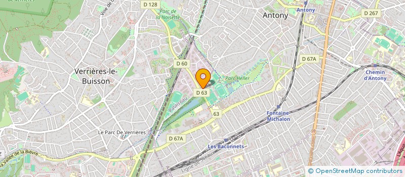 localisation de l'entreprise MONSIEUR AMINE KAHYER  VERRIERES-LE-BUISSON