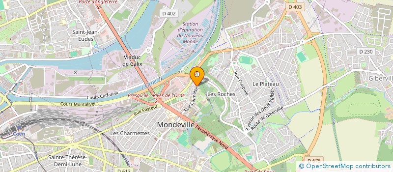 localisation de l'entreprise MONSIEUR AMINE KAIB  MONDEVILLE