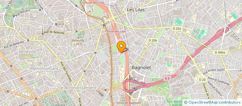 localisation de l'entreprise MONSIEUR AMINE KALLOUA  PARIS