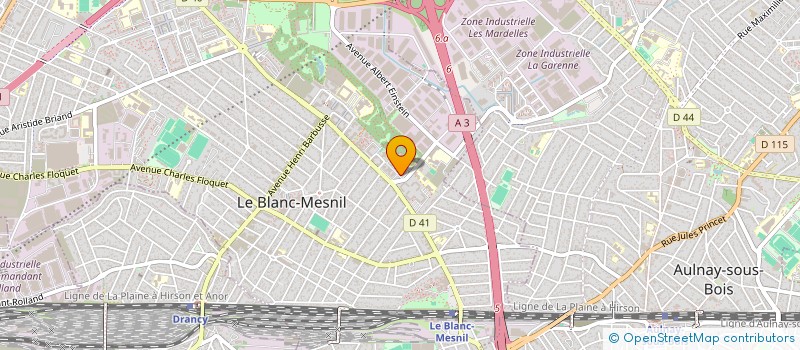 localisation de l'entreprise MONSIEUR AMINE KAMKOUM à LE BLANC-MESNIL