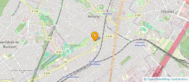 localisation de l'entreprise MONSIEUR AMINE KHARCHACH à ANTONY