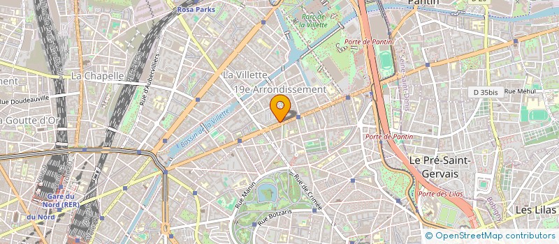 localisation de l'entreprise MONSIEUR AMINE KHARROUBI CHERIFA  PARIS