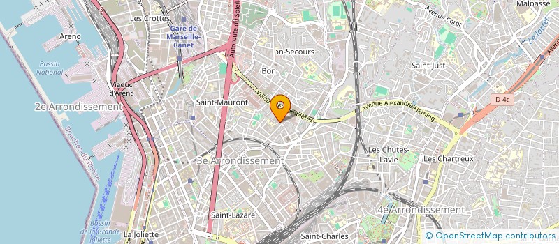 localisation de l'entreprise MONSIEUR AMINE KHATI à MARSEILLE