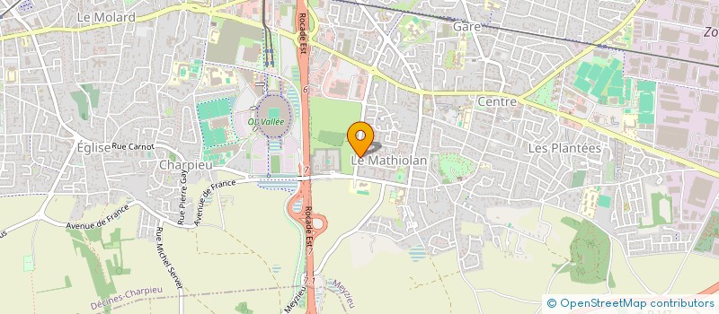 localisation de l'entreprise MONSIEUR AMINE KHELOUFI  MEYZIEU