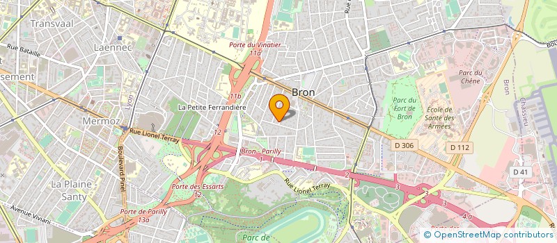 localisation de l'entreprise MONSIEUR AMINE KHETIB à BRON