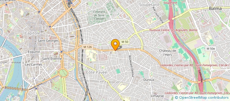 localisation de l'entreprise MONSIEUR AMINE KHIARI à TOULOUSE