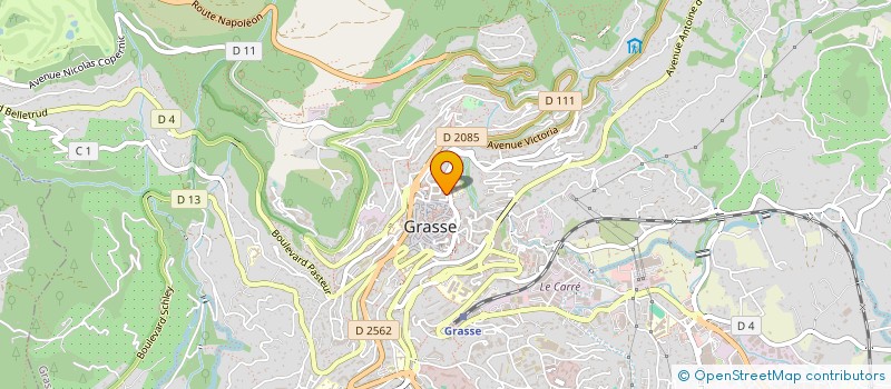 localisation de l'entreprise MONSIEUR AMINE KLAI  GRASSE