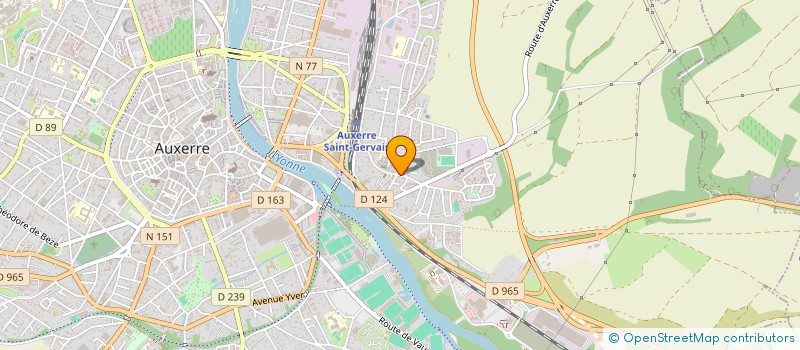 localisation de l'entreprise MONSIEUR AMINE KOUCH à AUXERRE