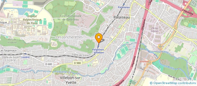 localisation de l'entreprise MONSIEUR AMINE KOUDACHE à PALAISEAU