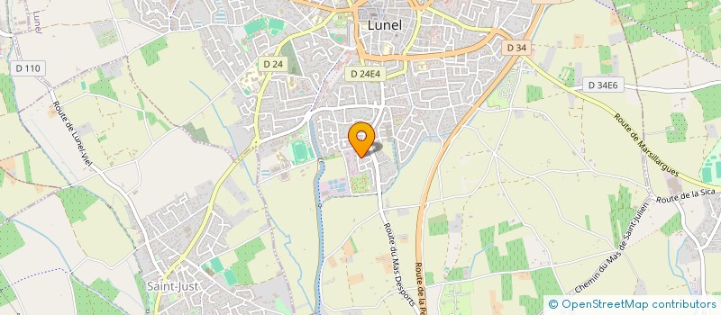 localisation de l'entreprise MONSIEUR AMINE LAHMOURAT  LUNEL