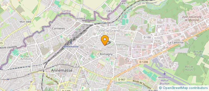 localisation de l'entreprise MONSIEUR AMINE LAHYANI  ANNEMASSE