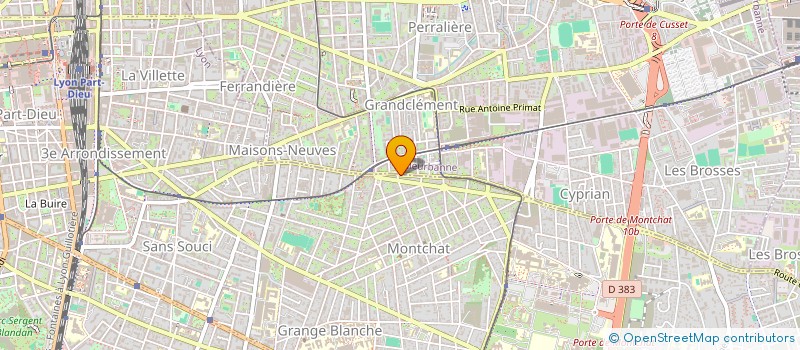 localisation de l'entreprise MONSIEUR AMINE LAI-CHO-TOAT  LYON