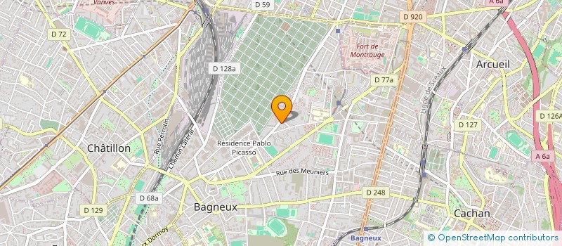 localisation de l'entreprise MONSIEUR AMINE LAMRI à BAGNEUX