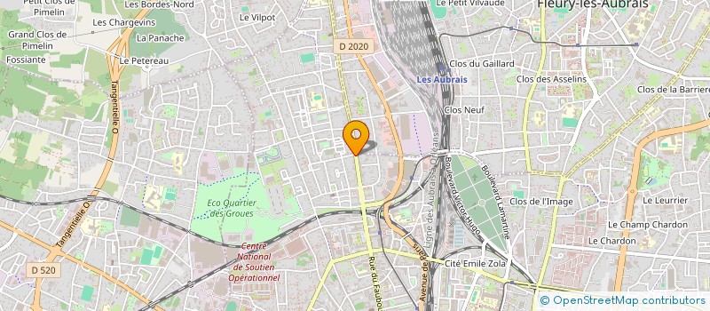 localisation de l'entreprise MONSIEUR AMINE LANKAOUI à ORLEANS