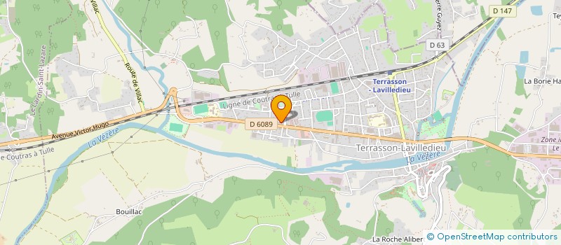 localisation de l'entreprise MONSIEUR AMINE LAOUAR  TERRASSON-LAVILLEDIEU