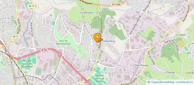 localisation de l'entreprise MONSIEUR AMINE MAAZOUZI  SAINT-ETIENNE