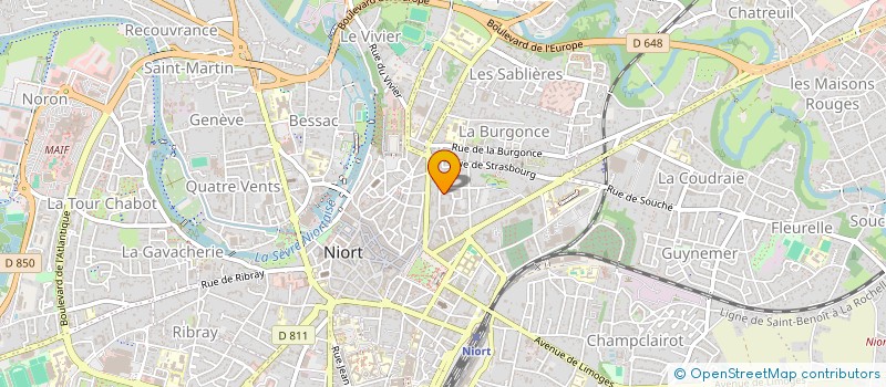 localisation de l'entreprise MONSIEUR AMINE MADKOUR à NIORT