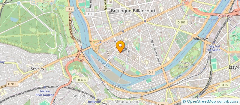 localisation de l'entreprise MONSIEUR AMINE MAHNOUNE à BOULOGNE-BILLANCOURT
